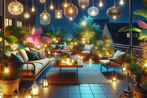 Ilumina tu terraza con estilo: Ideas creativas con lámparas exteriores Ilumina tu terraza con estilo: Ideas creativas con lámparas exteriores