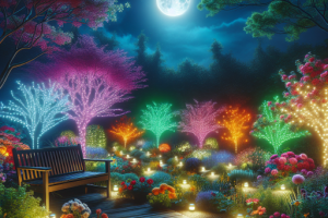 Iluminación LED para jardines: Belleza que perdura
