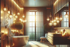 Iluminación de baños: Consejos para un espacio radiante