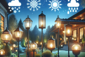 Lámparas de exterior: Consejos para resistir a la intemperie