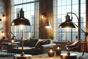 Lámparas de mesa industriales: Estilo urbano en tu hogar