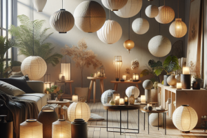 Lámparas de papel: Tendencia eco-chic para tu hogar Lámparas de papel: Tendencia eco-chic para tu hogar