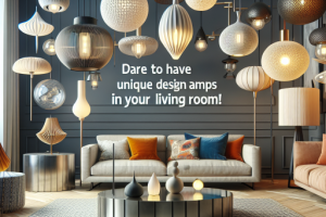 ¡Atrévete con lámparas de diseño único para tu sala! ¡Atrévete con lámparas de diseño único para tu sala!