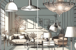 ¿Cómo combinar diferentes tipos de lámparas en un mismo espacio?